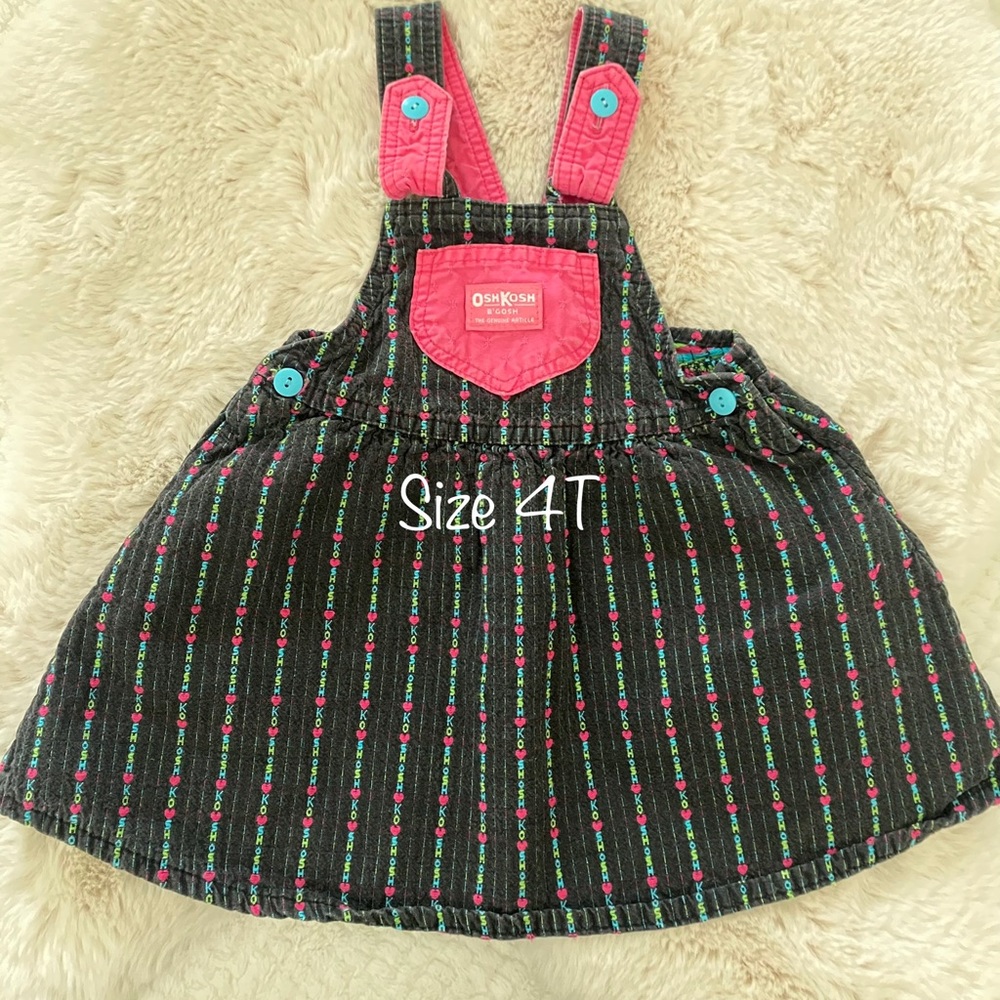 Oshkosh overall dress